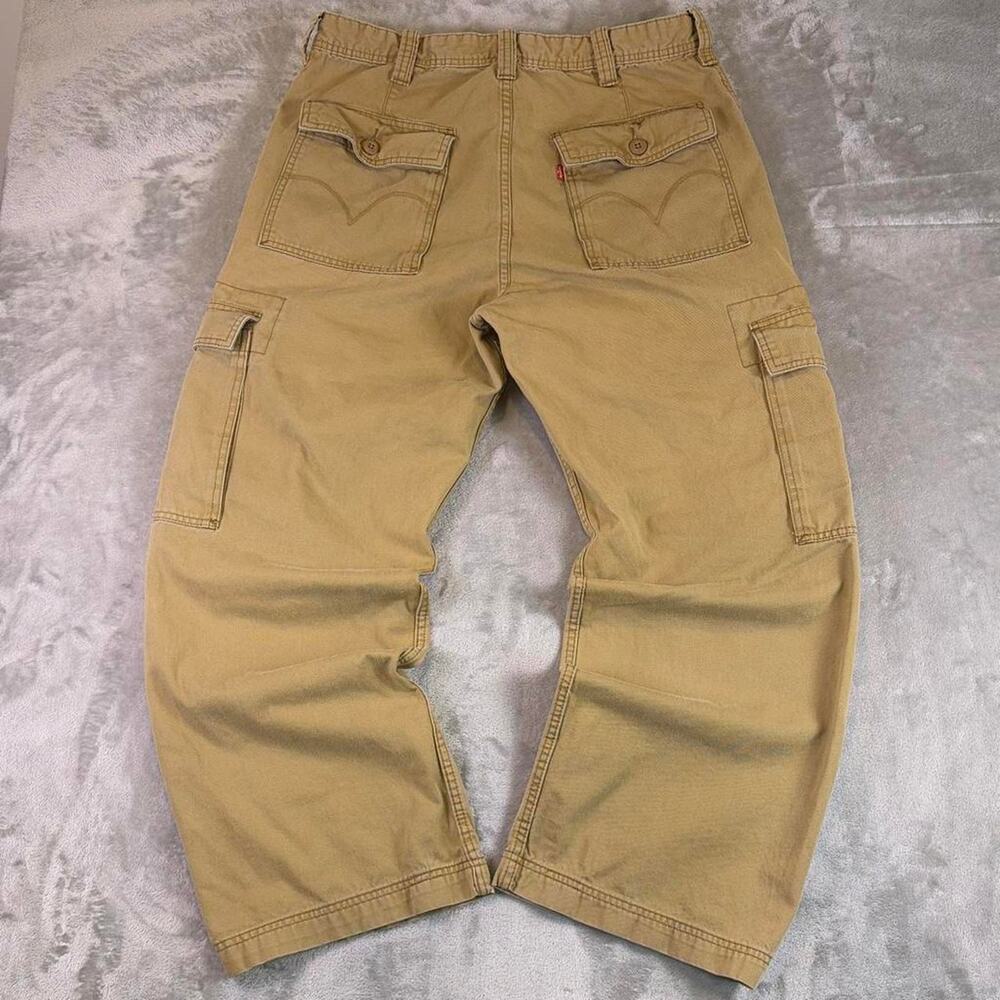 Levi’s Cargo Khaki Baggy Utility Pants Size 36W